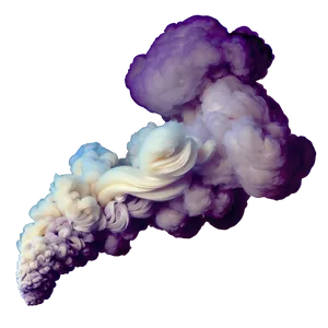 Purple Smoke Stream Png 06122024 PNG image