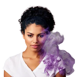 Purple Smoke Swathe Png 06122024 PNG image