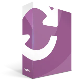 Purple Software Box Mockup PNG image