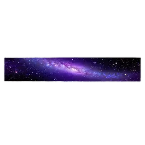 Purple Space Galaxy Border PNG 67 PNG