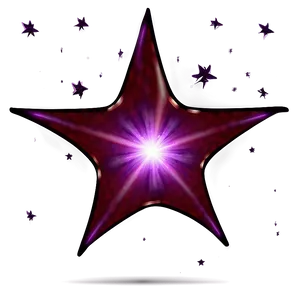 Purple Star Fantasy PNG 69