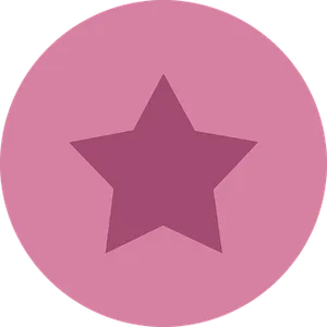 Purple Star Icon PNG image
