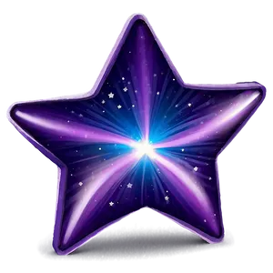 Purple Star Magic Png Uos PNG image