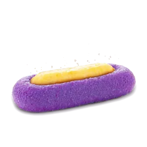 Purple Twinkiewith Yellow Filling PNG image