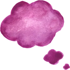 Purple Watercolor Bubble Clusters.jpg PNG image