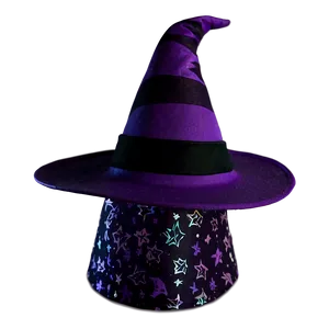 Purple Witches Hat PNG 4 PNG