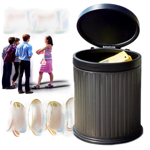 Push Trash Bin PNG Uyi12 PNG