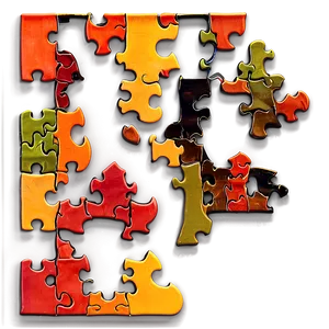 Puzzle Piece Border PNG Ifb82 PNG