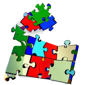 Puzzle Pieces Template PNG Itp50 PNG