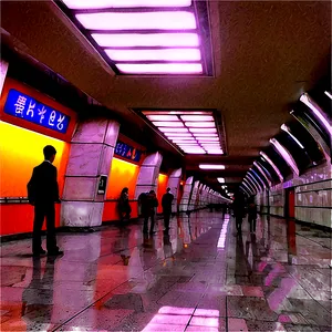 Pyongyang Metro Station PNG 06242024 PNG