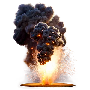 Pyrotechnic Explosion Display Png 04302024 PNG image