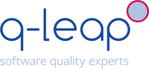 Q Leap Software Quality Experts Logo PNG