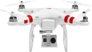 Quadcopter Drone With Camera PNG image