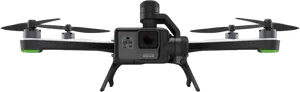 Quadcopter Dronewith Camera PNG image