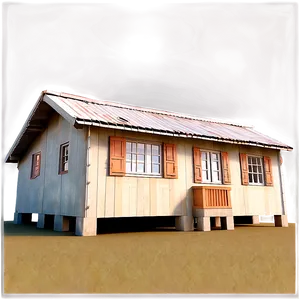 Quaint Cottage Building PNG Gvv
