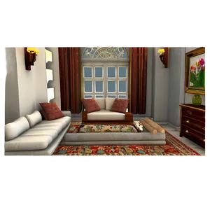 Quaint Mansion Nook PNG Grv72 PNG