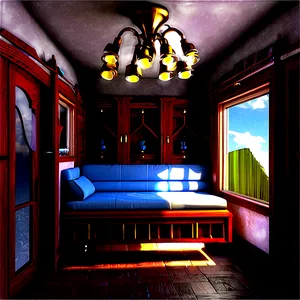 Quaint Mansion Nook PNG Usk PNG