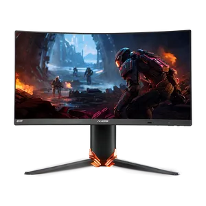 Quantum Dot Gaming Monitor Png 06212024 PNG image