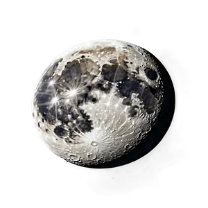 Quarter Moon Transparent Png 05252024 PNG image