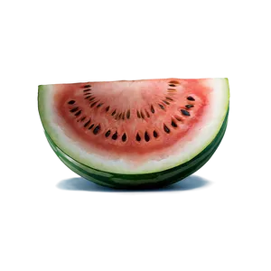 Quarter Watermelon Slice PNG 49