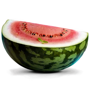 Quarter Watermelon Slice PNG Eqx