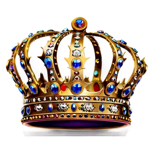 Queen And King Crown PNG Wrh85 PNG