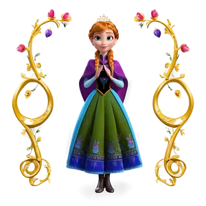 Queen Anna Frozen 2 Png 81 PNG image