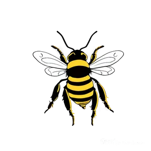 Queen Bee With Buzzing Bees Png 81 PNG image