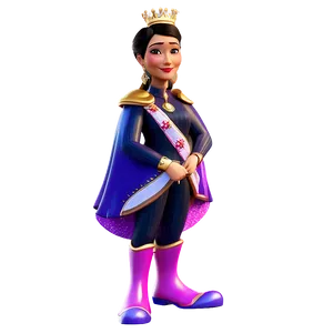 Queen Cartoon Character PNG Cst