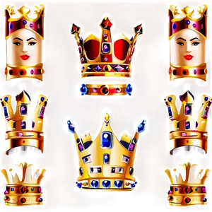 Queen Crown Clipart PNG Qpl