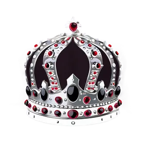 Queen Crown Silhouette Art PNG 70
