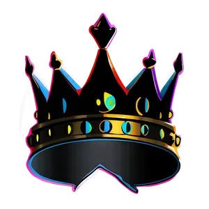 Queen Crown Silhouette Icon PNG Pow16 PNG