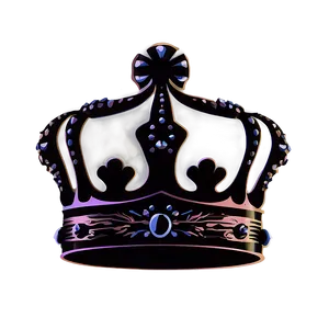 Queen Crown Silhouette PNG Drawing All98 PNG
