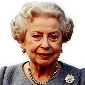 Queen Elizabeth Portrait PNG 05212024