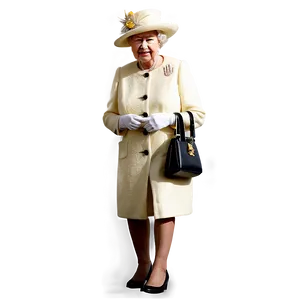 Queen Elizabeth Portrait Png 05212024 PNG image