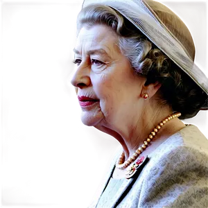 Queen Elizabeth Portrait PNG 91