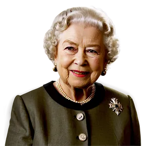 Queen Elizabeth Portrait Png Rmg PNG image