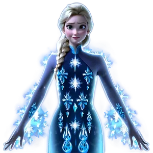 Queen Elsa Ice Magic PNG Jsq85