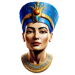 Queen Nefertiti PNG Snd78