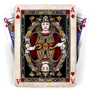 Queen Of Diamonds Playing Card Png Rhn69 PNG image