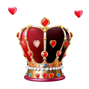 Queen Of Hearts Crown PNG 4
