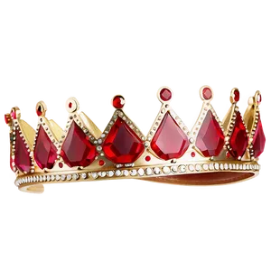 Queen Of Hearts Crown PNG Xbf69