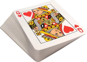 Queenof Hearts Playing Card