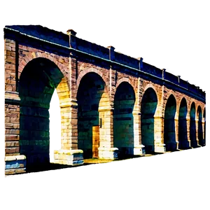Queretaro Aqueduct Mexico Png Byx PNG image