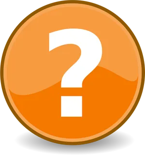 Question Mark Button PNG image