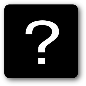 Question Mark Icon Square PNG image