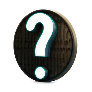 Question Mark In Circle Png 04292024 PNG image
