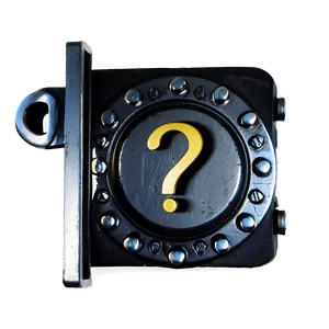 Question Mark In Lock Png 04292024 PNG image