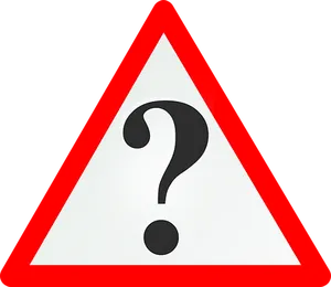 Question Mark Traffic Sign