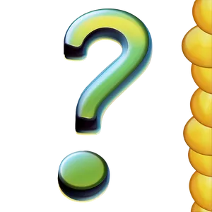 Question Mark Transparent Emoji Png Kfv31 PNG image